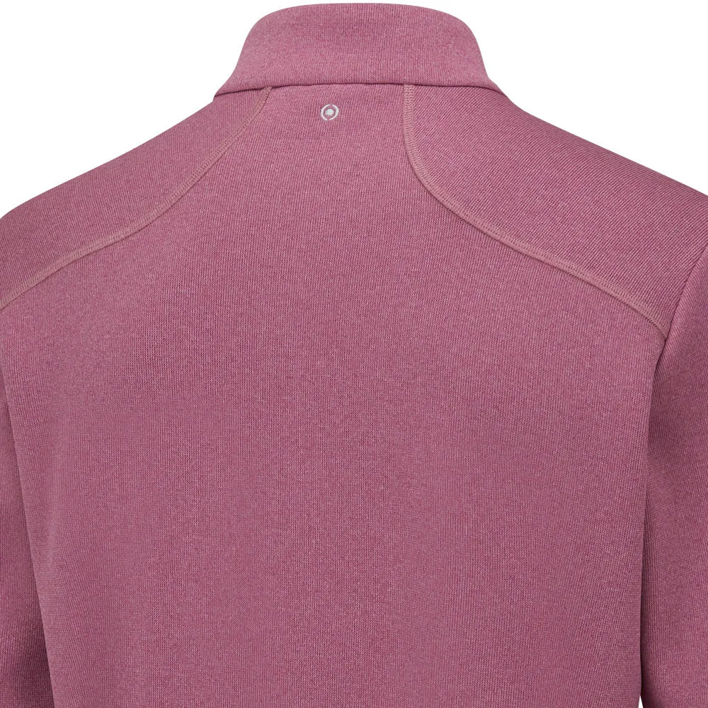 Ping Ramsey 1/2 Zip Pullover - Beet Red Marl Define Your Own Way Step Out Boldly