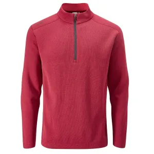 Ping Ramsey 1/2 Zip Pullover - Rich Red Marl Sweetest Day Sale Black Friday Sale