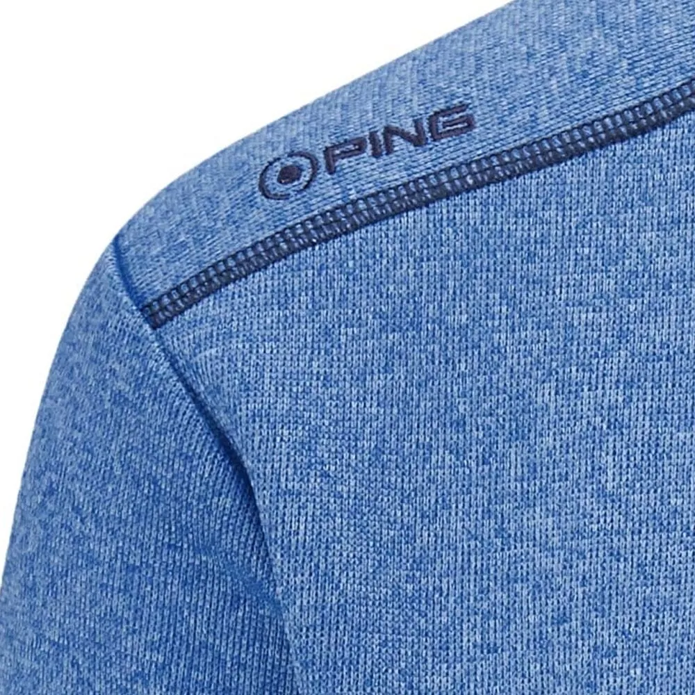 Clearance Sale No Limits, Just Style Ping Ramsey 1/2 Zip Pullover - Snorkel Blue Marl