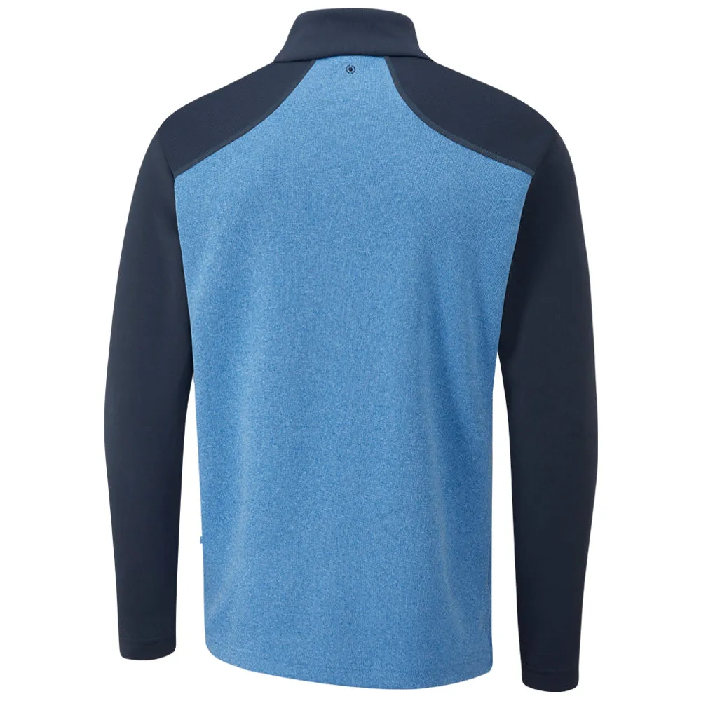 All Eyes on You No Limits, Just Style Ping Ramsey 1/2 Zip Pullover - Tidal Blue/Navy