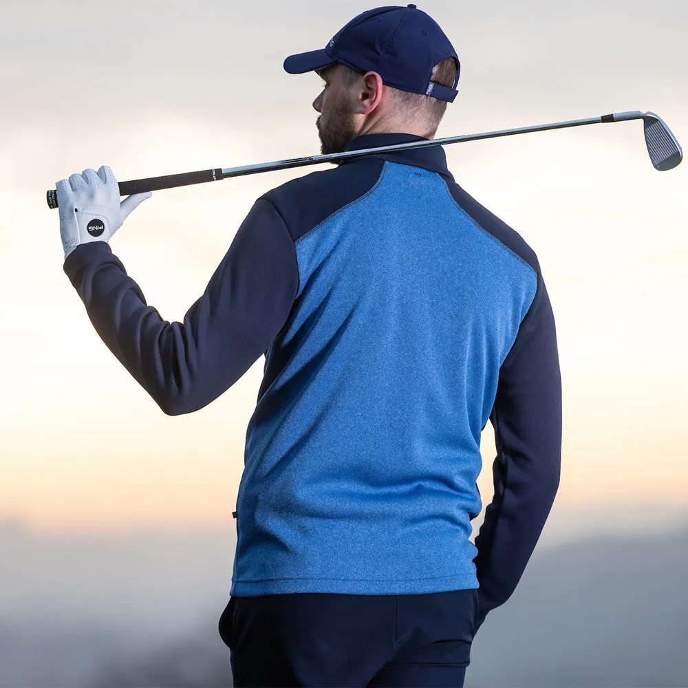 Autumn Sale Special Offer Ping Ramsey 1/2 Zip Pullover - Tidal Blue/Navy