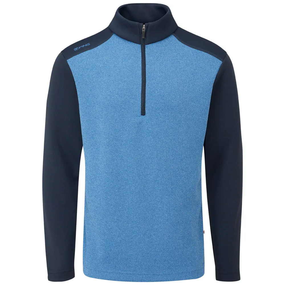 Ping Ramsey 1/2 Zip Pullover - Tidal Blue/Navy Hit Your Next Level