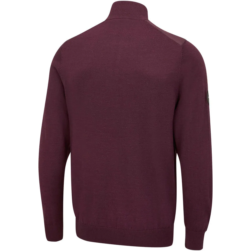 All Eyes on You Walk Tall Ping Randle 1/4 Zip Midlayer - Fig