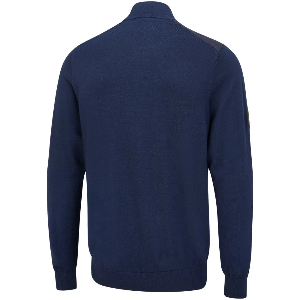 Ping Randle 1/4 Zip Midlayer - Oxford Blue Own the Vibe Footwear for the Fearless