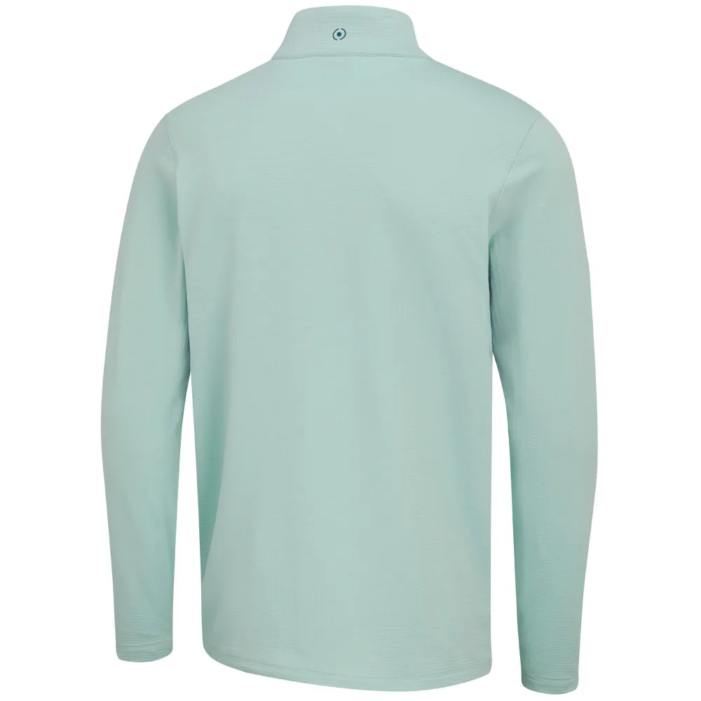 New Year's Eve Sale Be Unstoppable Ping Rhodri Mid-Layer 1/2 Zip Pullover  - Misty Green/Forest