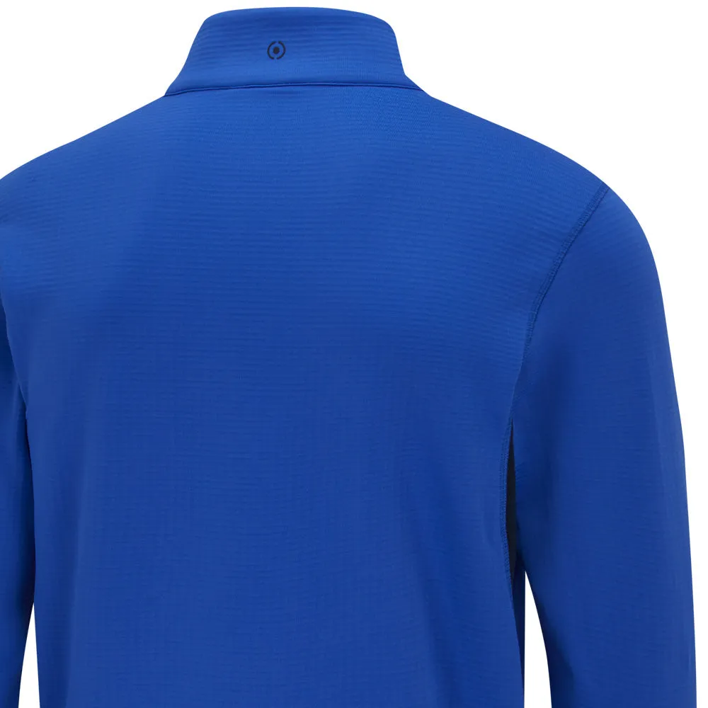 Confidence Starts Here Ping Rhodri Mid-Layer 1/2 Zip Pullover  - Ultra Blue/Navy