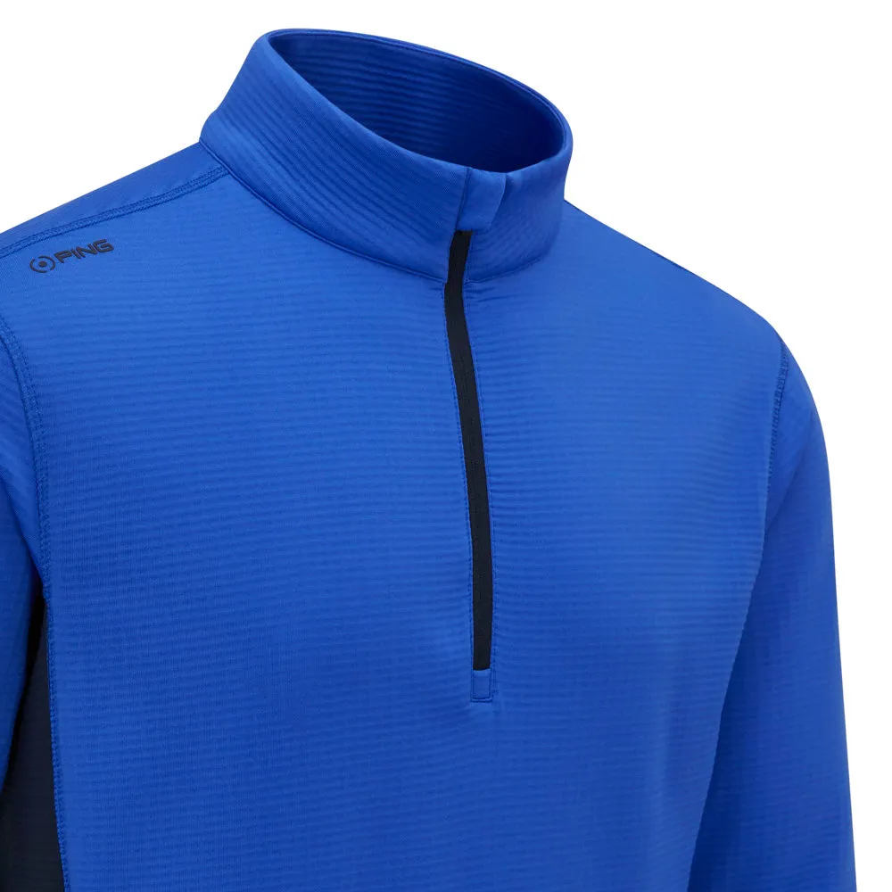 Ping Rhodri Mid-Layer 1/2 Zip Pullover  - Ultra Blue/Navy Not for the Ordinary