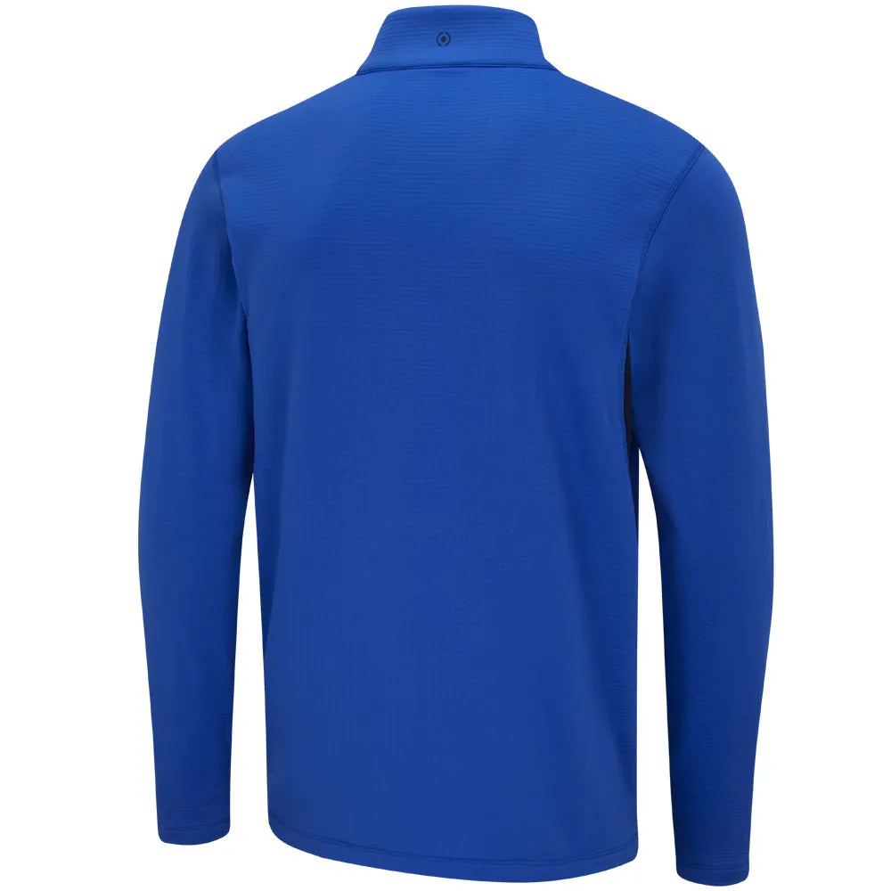 Fearlessly You Ping Rhodri Mid-Layer 1/2 Zip Pullover  - Ultra Blue/Navy