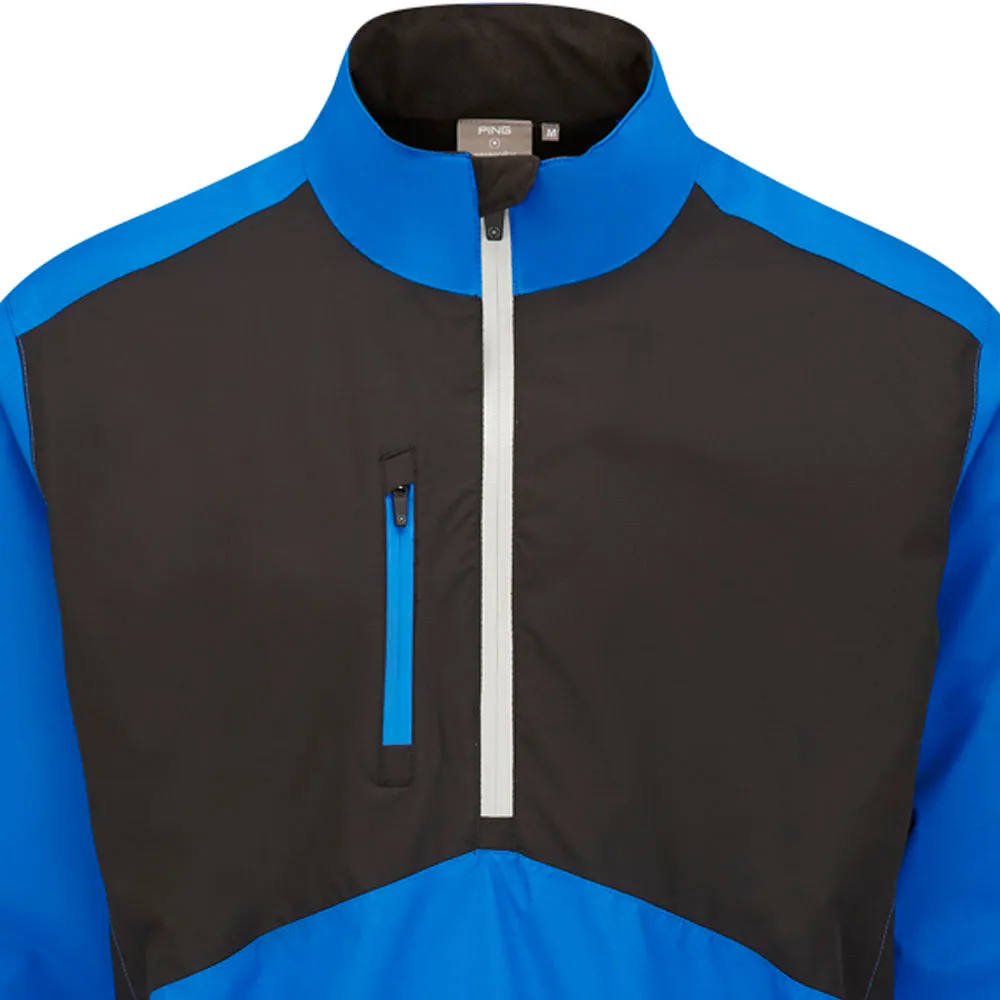 Unapologetically You Ping Sensordry S2 Pro 1/2 Zip Waterproof Jacket - Classic Blue/Black