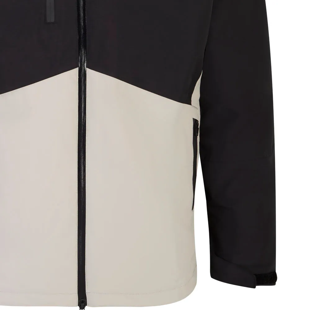 Walk with Power Ping Sensordry S2 Pro Waterproof Jacket - Black/Mushroom
