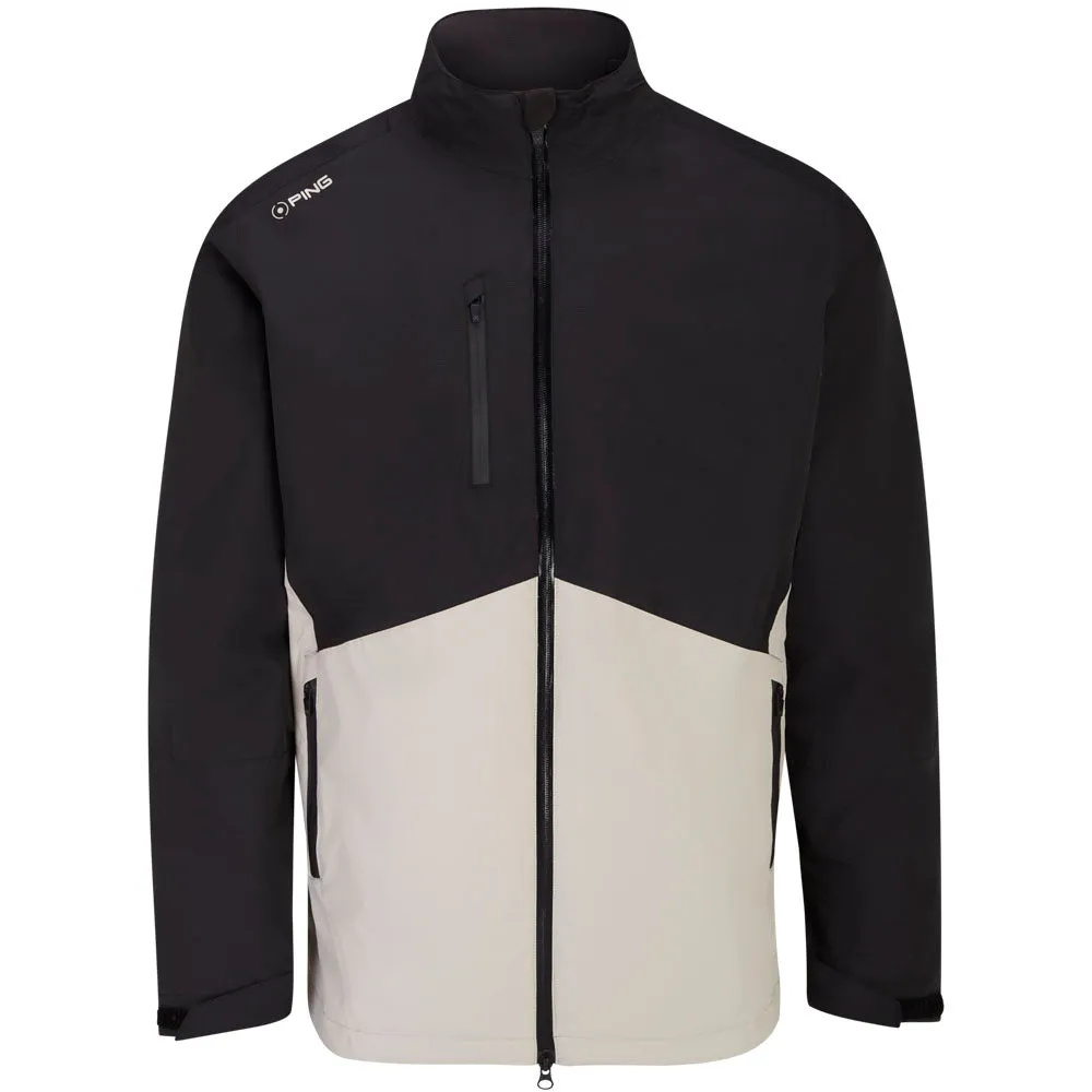 Ping Sensordry S2 Pro Waterproof Jacket - Black/Mushroom Define Your Own Way Game-Changer Footwear