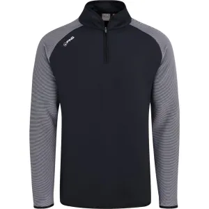 Ping Strio 1/2 Zip Mid Layer  - Black/White Command Attention