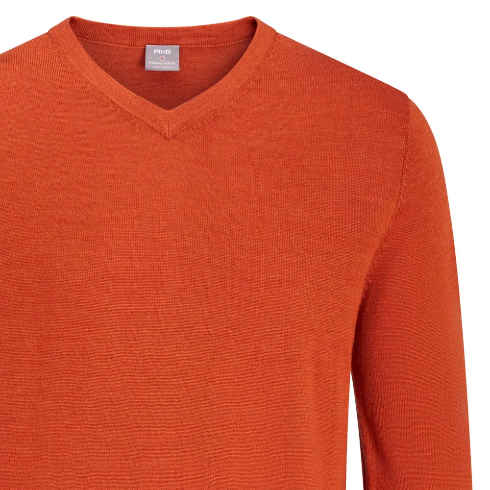 Ping Sullivan Pullover - Dark Russet Marl Independence Day Sale Affordable