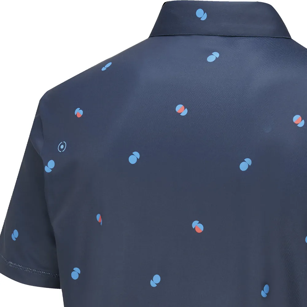 Ping Two Tone Sensorcool Polo Shirt - Navy/Poppy Not for the Ordinary