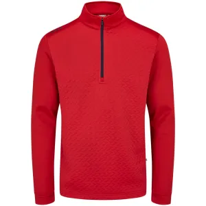 Walk with Purpose Ping Whister 1/2 Zip Pullover - Rich Red