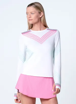 Bring the Heat Pique Long Sleeve