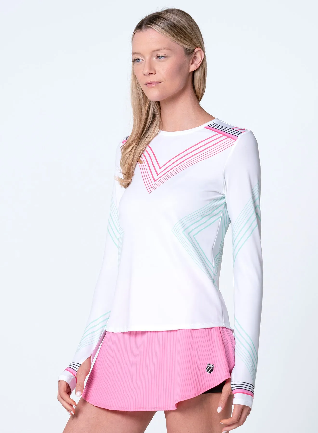 Pique Long Sleeve Hit Your Next Level