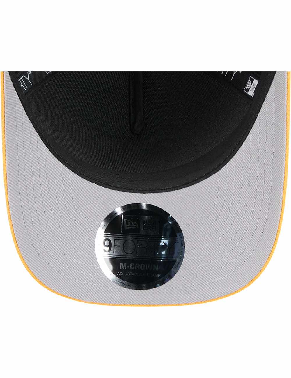 Pittsburgh Steelers New Era NFL 25 Draft 9FORTY M-Crown Snapback Hat - Black