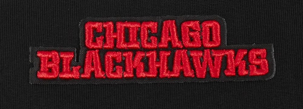 PLAYERA BOYFRIEND NHL CHICAGO BLACKHAWKS SCRIPT TAIL PARA MUJER