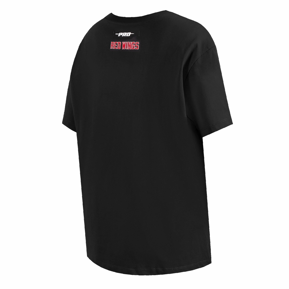 PLAYERA BOYFRIEND NHL DETROIT RED WINGS SCRIPT TAIL PARA MUJER