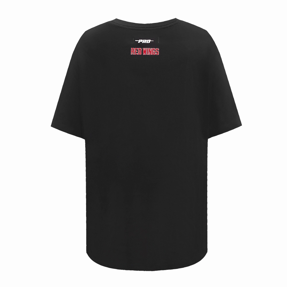 PLAYERA BOYFRIEND NHL DETROIT RED WINGS SCRIPT TAIL PARA MUJER