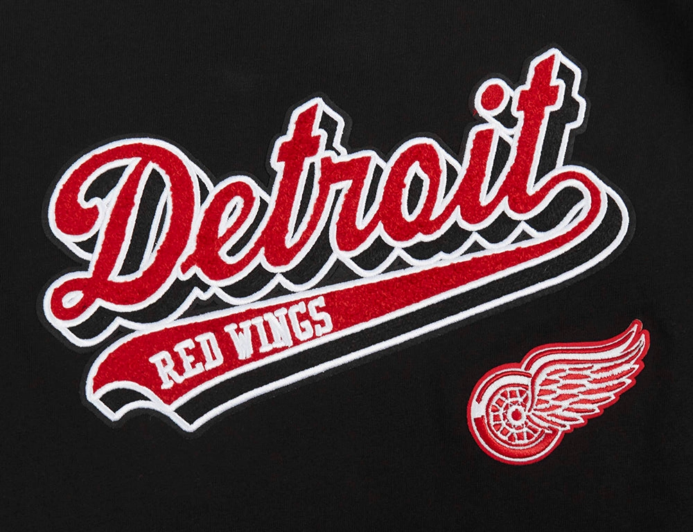 PLAYERA BOYFRIEND NHL DETROIT RED WINGS SCRIPT TAIL PARA MUJER