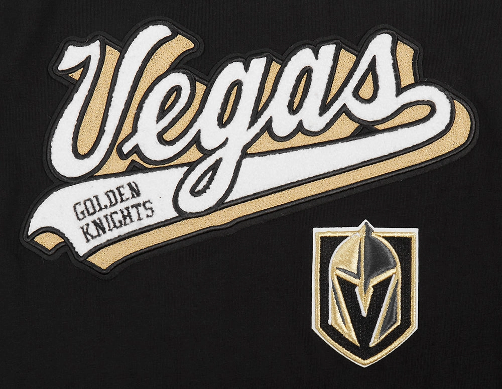 PLAYERA BOYFRIEND NHL VEGAS GOLDEN KNIGHTS SCRIPT TAIL PARA MUJER