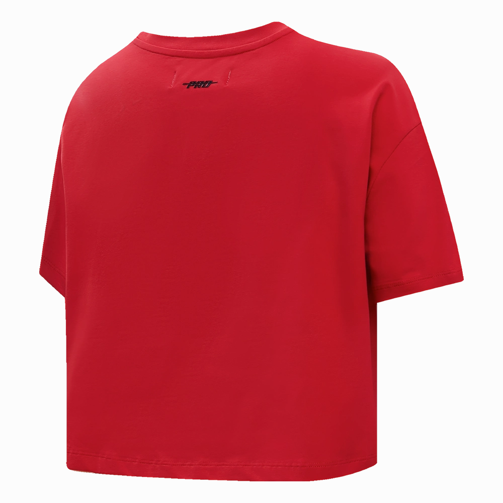 PLAYERA CROP NHL DETROIT RED WINGS RETRO CLASSICS PARA MUJER