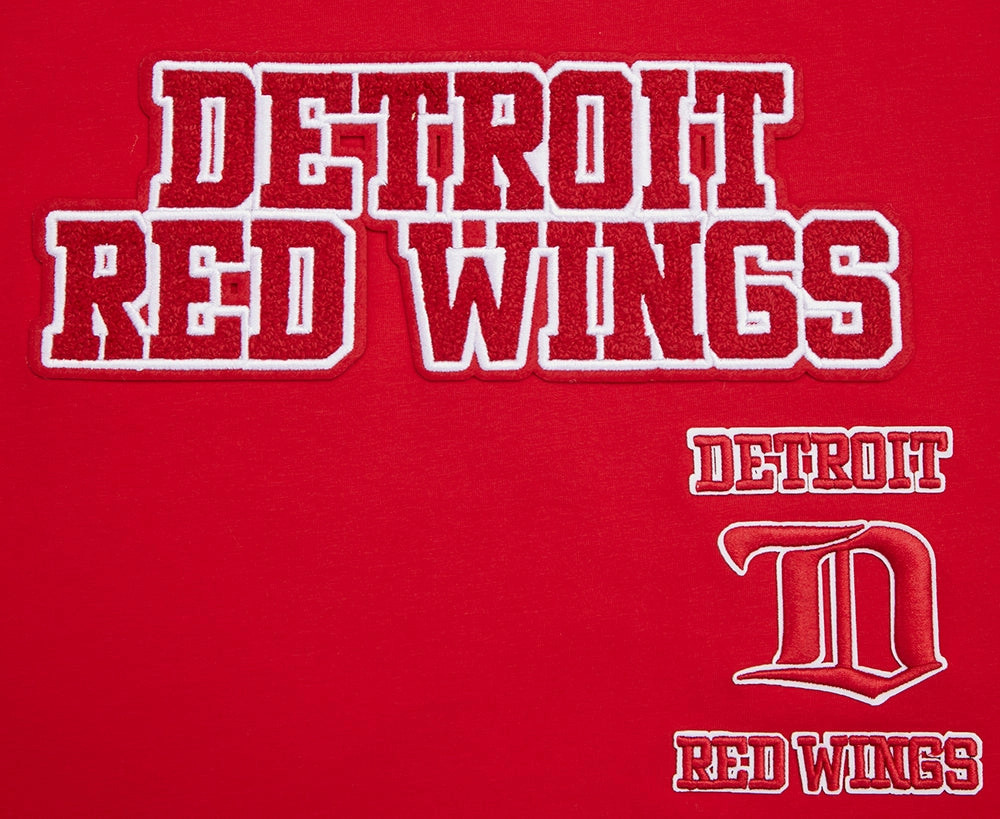 PLAYERA CROP NHL DETROIT RED WINGS RETRO CLASSICS PARA MUJER