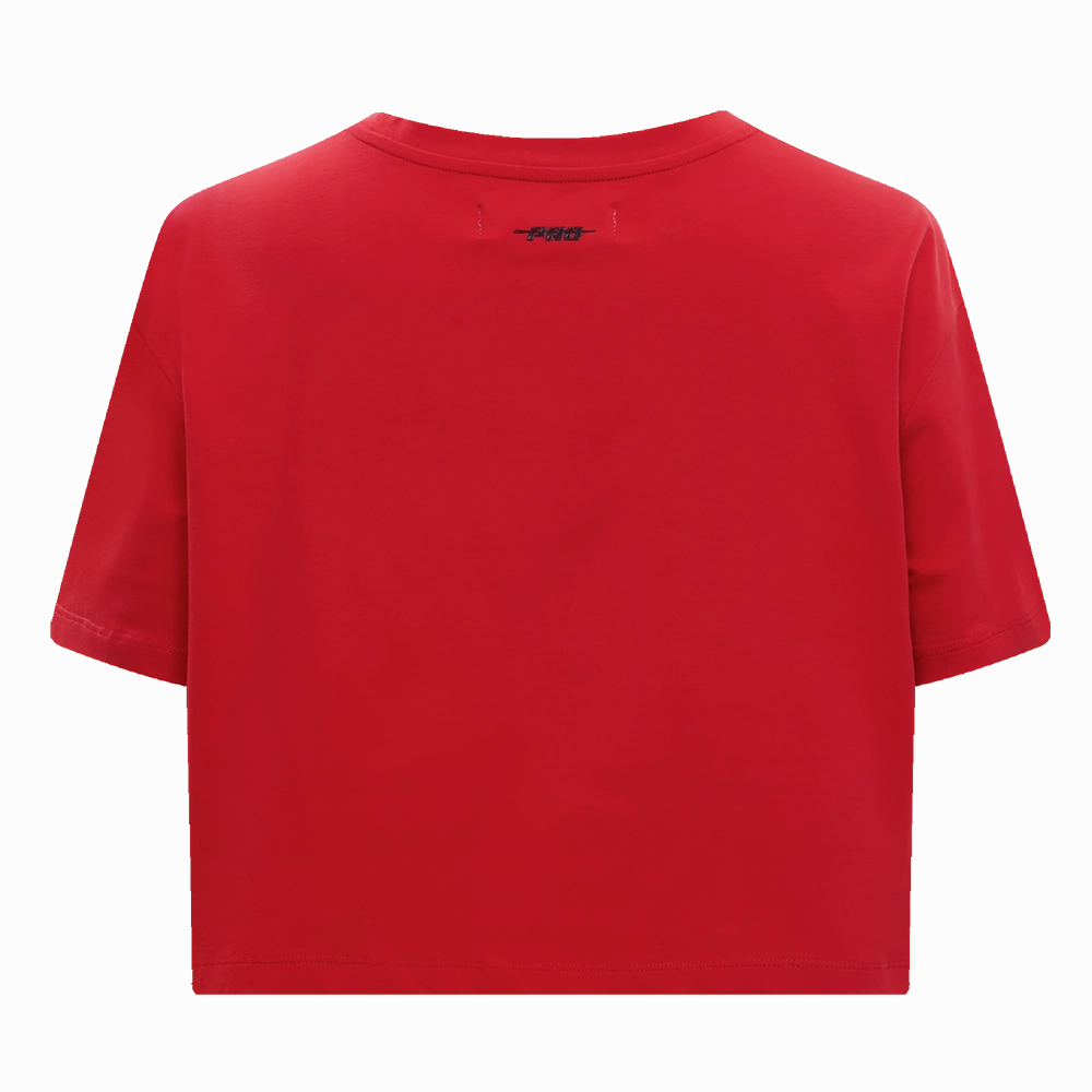 PLAYERA CROP NHL DETROIT RED WINGS RETRO CLASSICS PARA MUJER