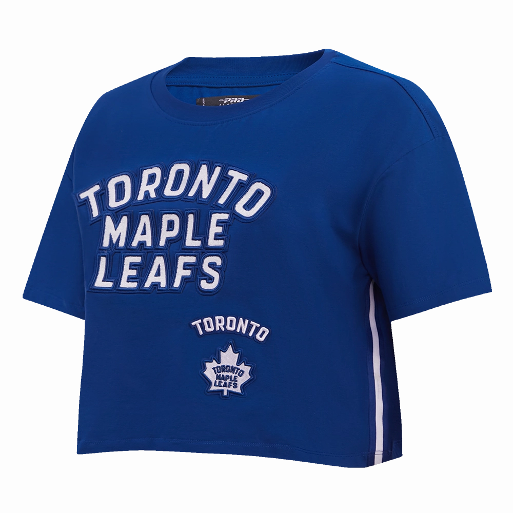 PLAYERA CROP NHL TORONTO MAPLE LEAFS RETRO CLASSICS PARA MUJER