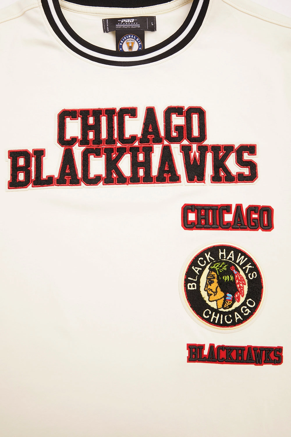 PLAYERA NHL CHICAGO BLACKHAWKS RETRO CLASSICS