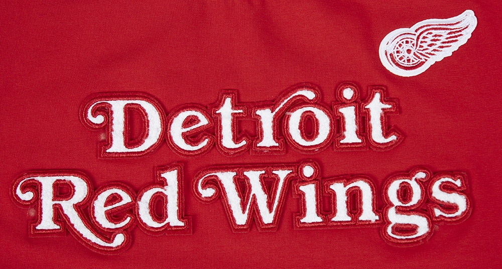PLAYERA NHL DETROIT RED WINGS CLASSIC CHENILLE PARA MUJER