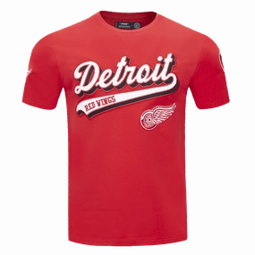 PLAYERA NHL DETROIT RED WINGS SCRIPT TAIL