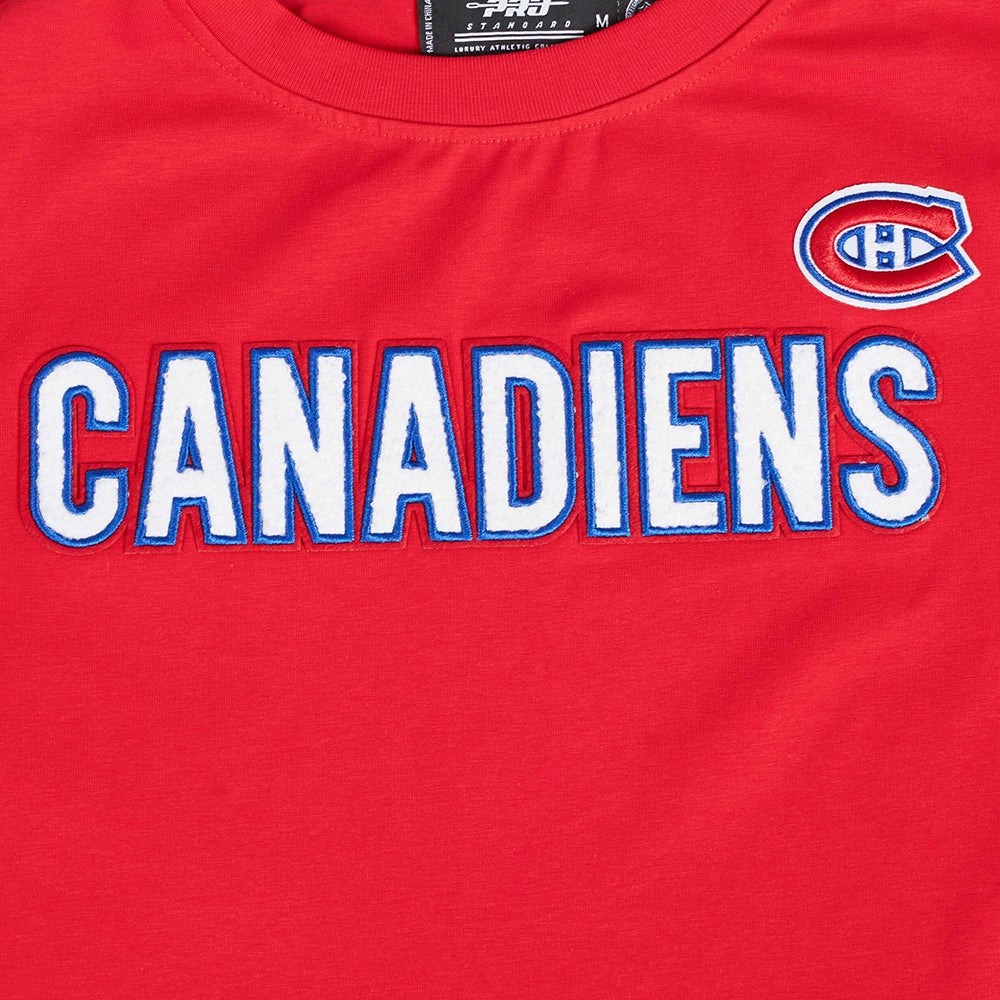 PLAYERA NHL MONTREAL CANADIENS CLASSIC CHENILLE PARA MUJER