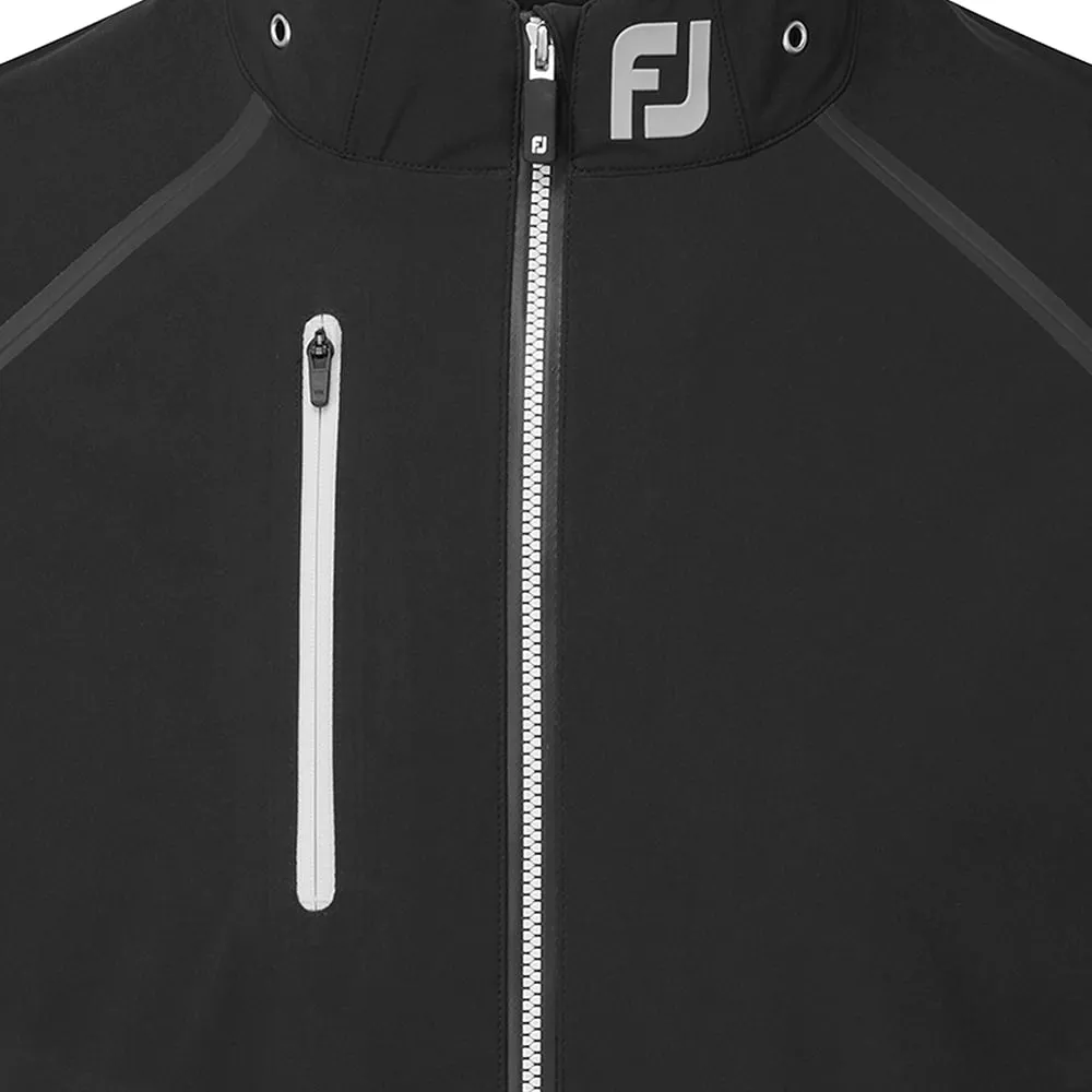 Footjoy Hydrotour Waterproof Jacket - Black/Silver Own Every Step