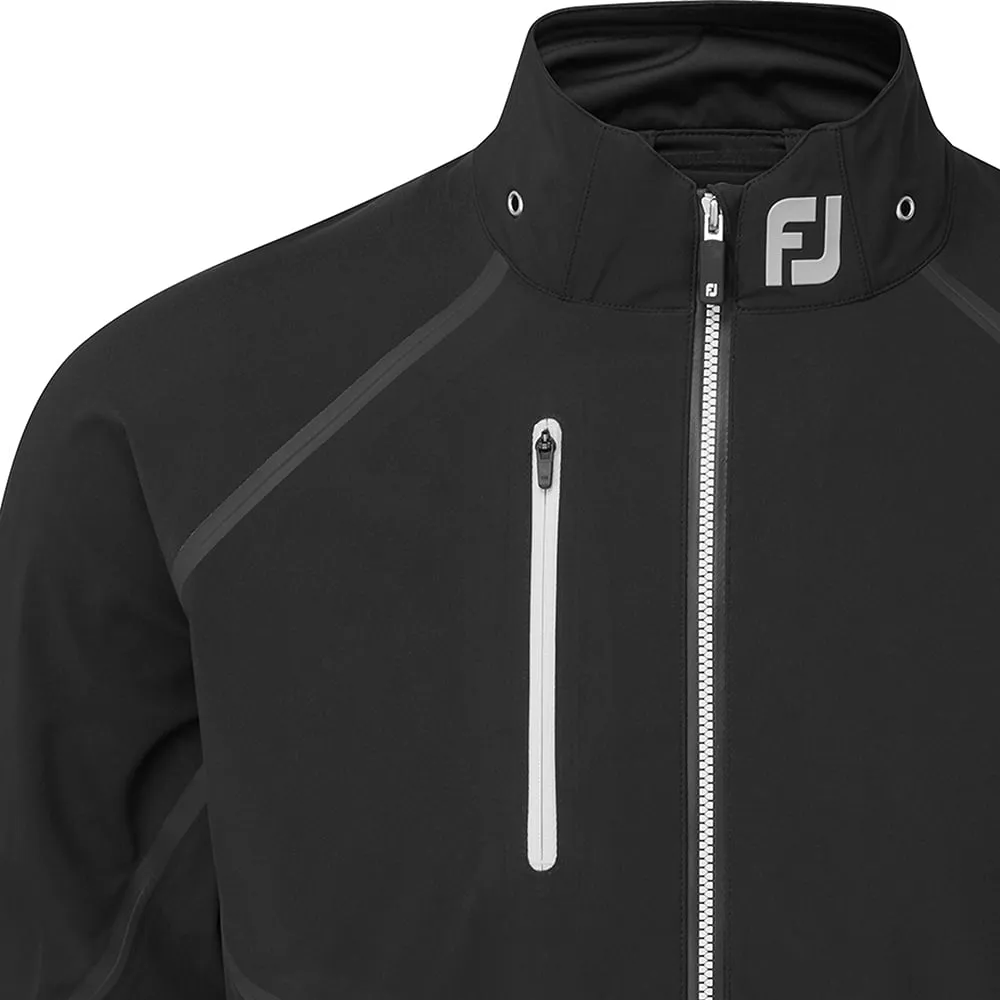 Made to Move Walk with Power Footjoy Hydrotour Waterproof Jacket - Black/Silver