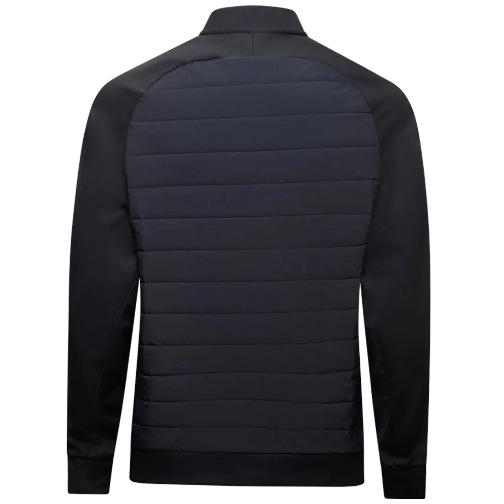 Footwear for the Fearless Bring the Heat Mizuno Hybrid Bomber Jacket - Black