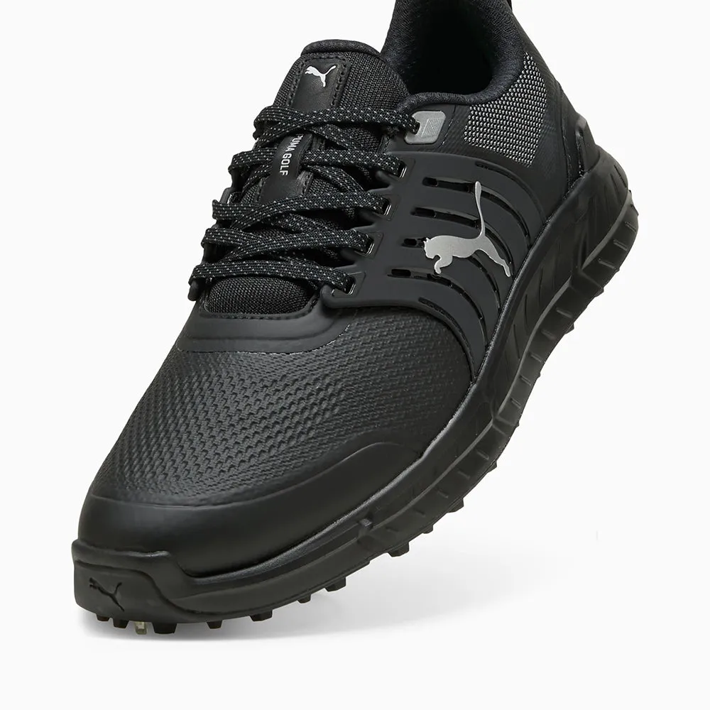 No Limits, Just Style Puma Ignite Elevate 2 Tour Spiked Waterproof Shoes - Puma Black/Puma Black/Puma Black