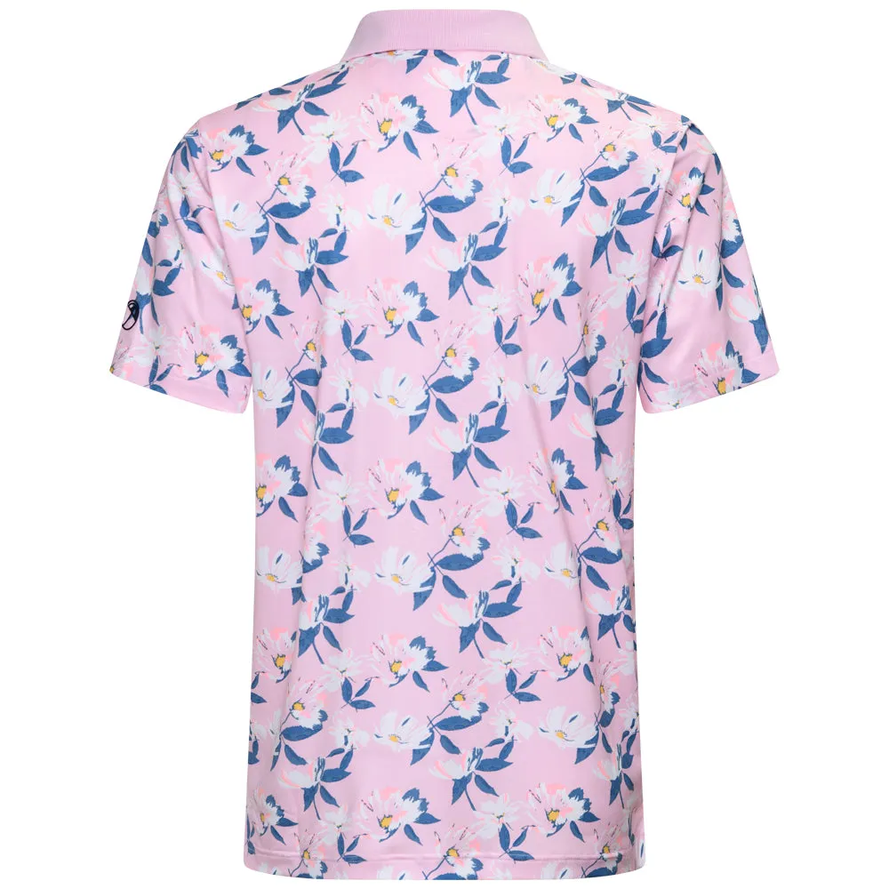 Affordable Black Friday Deal Puma X Ap Spring Florals Polo Shirt - Pale Pink