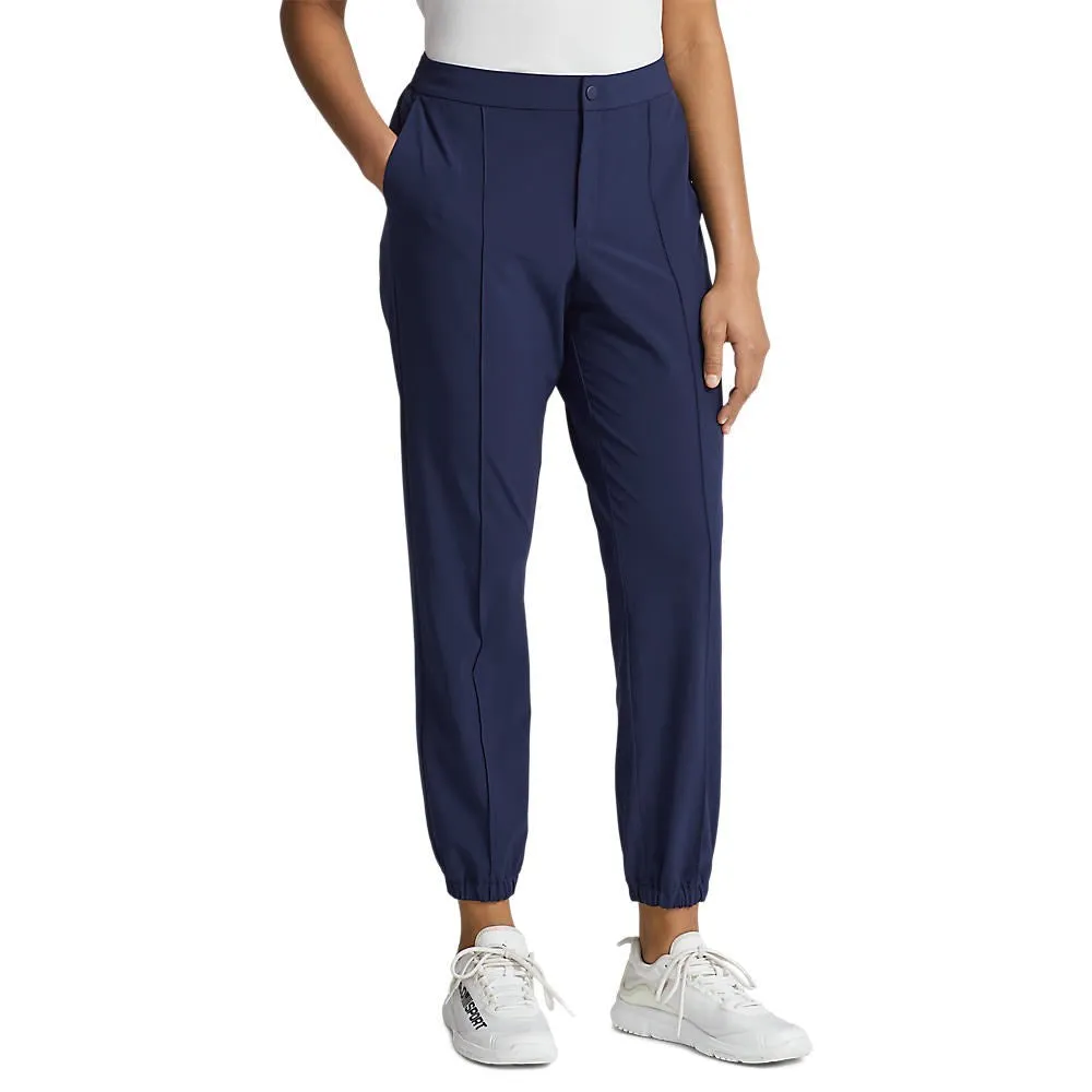Made to Move Push Beyond Limits Rlx Ralph Lauren Women'S 4-Way Stretch Cuffed Golf Pants - French Navy