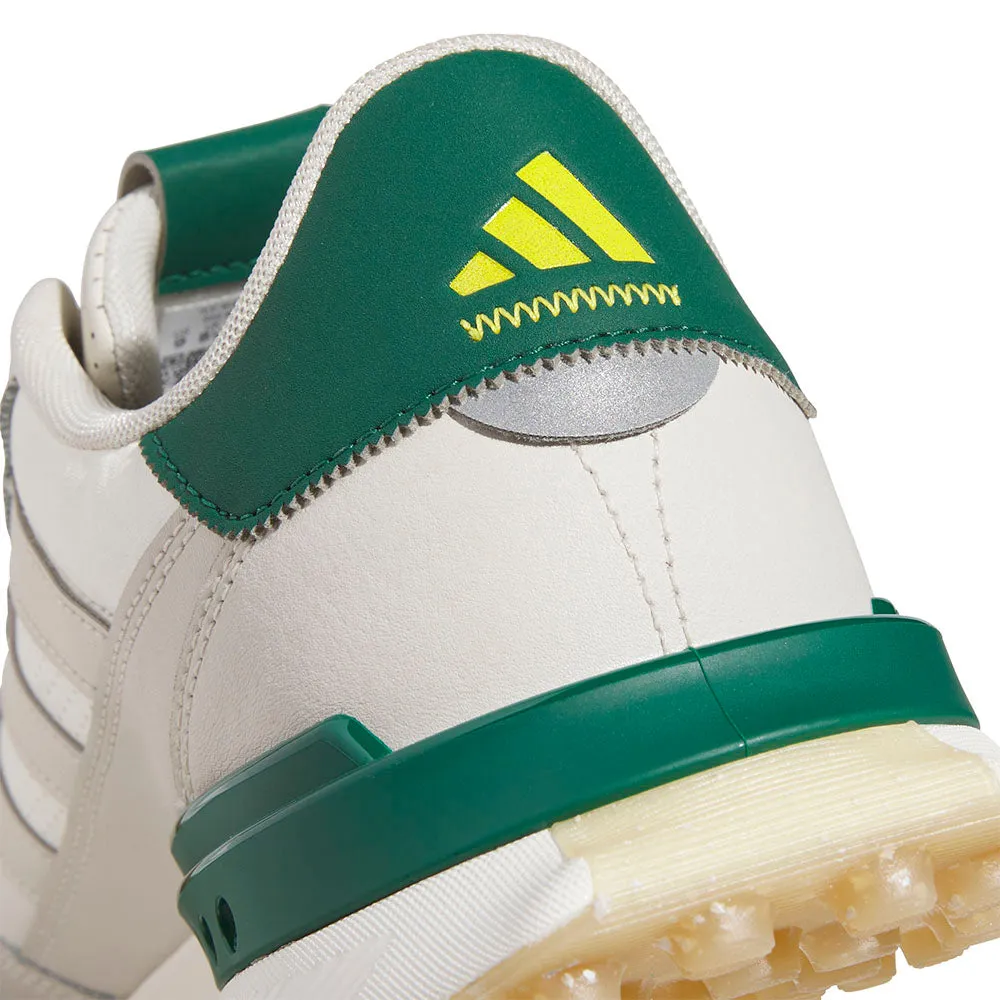 Gear Up and Go Adidas S2G Leather 24 Spikeless Waterproof Shoes - Off White/Alumina/Collegiate Green