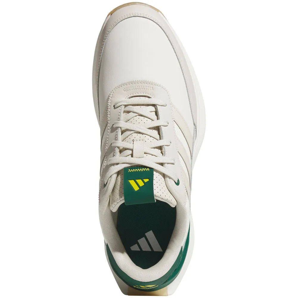 Built for the Bold Adidas S2G Leather 24 Spikeless Waterproof Shoes - Off White/Alumina/Collegiate Green