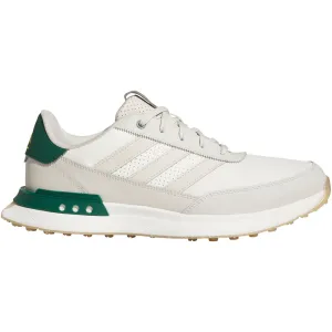 Rise Every Time Adidas S2G Leather 24 Spikeless Waterproof Shoes - Off White/Alumina/Collegiate Green