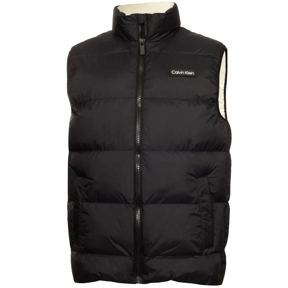 Calvin Klein Winnsboro Padded Gilet - Black Spring Sale