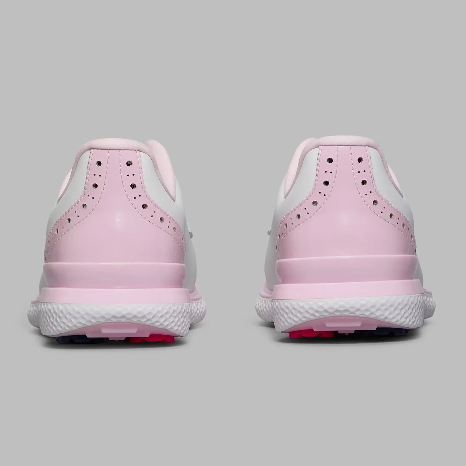 Own the Vibe G/Fore Women'S Brogue Cap Toe Kiltie Gallivan2R Golf Shoes - Snow/Blush