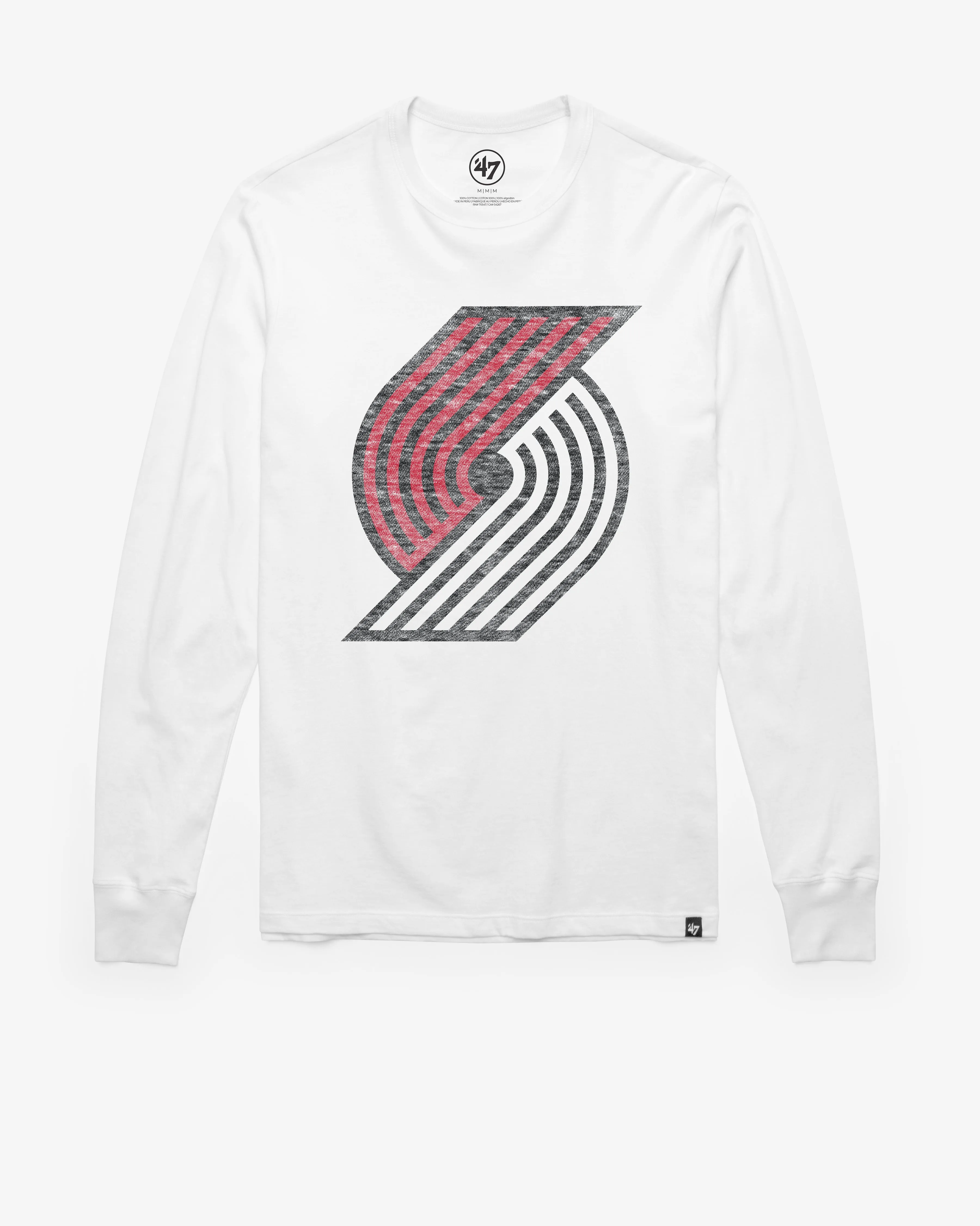 PORTLAND TRAIL BLAZERS PREMIER FRANKLIN LONG SLEEVE TEE