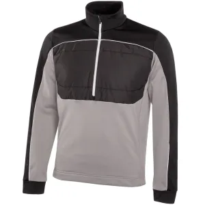 Galvin Green Douglas 1/4 Zip Pullover - Sharkskin/Black Fuel Your Fire