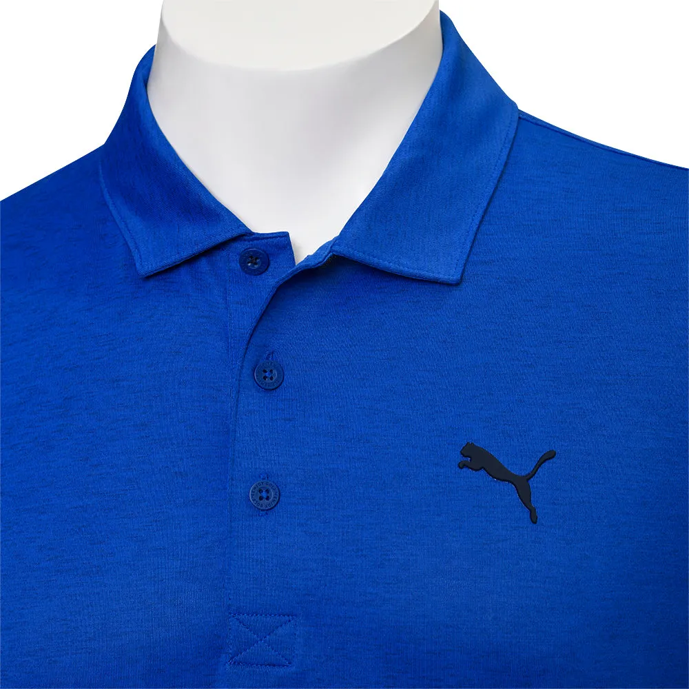Puma Premium Tech 3.0 Polo Shirt - Festive Blue Heather Empower Your Journey Exclusive Deal