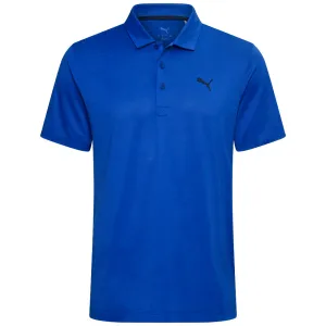 All Saints' Day Sale Memorial Day Sale Puma Premium Tech 3.0 Polo Shirt - Festive Blue Heather